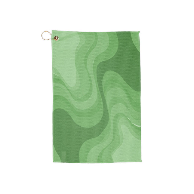 Greenie Meanie Wavey 16" x 24" Golf Towel