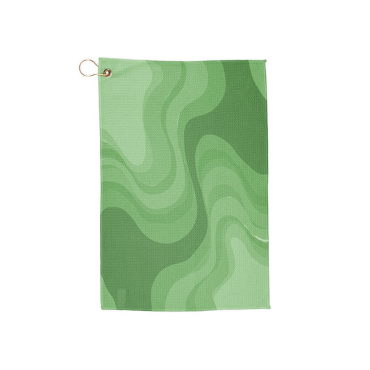 Greenie Meanie Wavey 16" x 24" Golf Towel