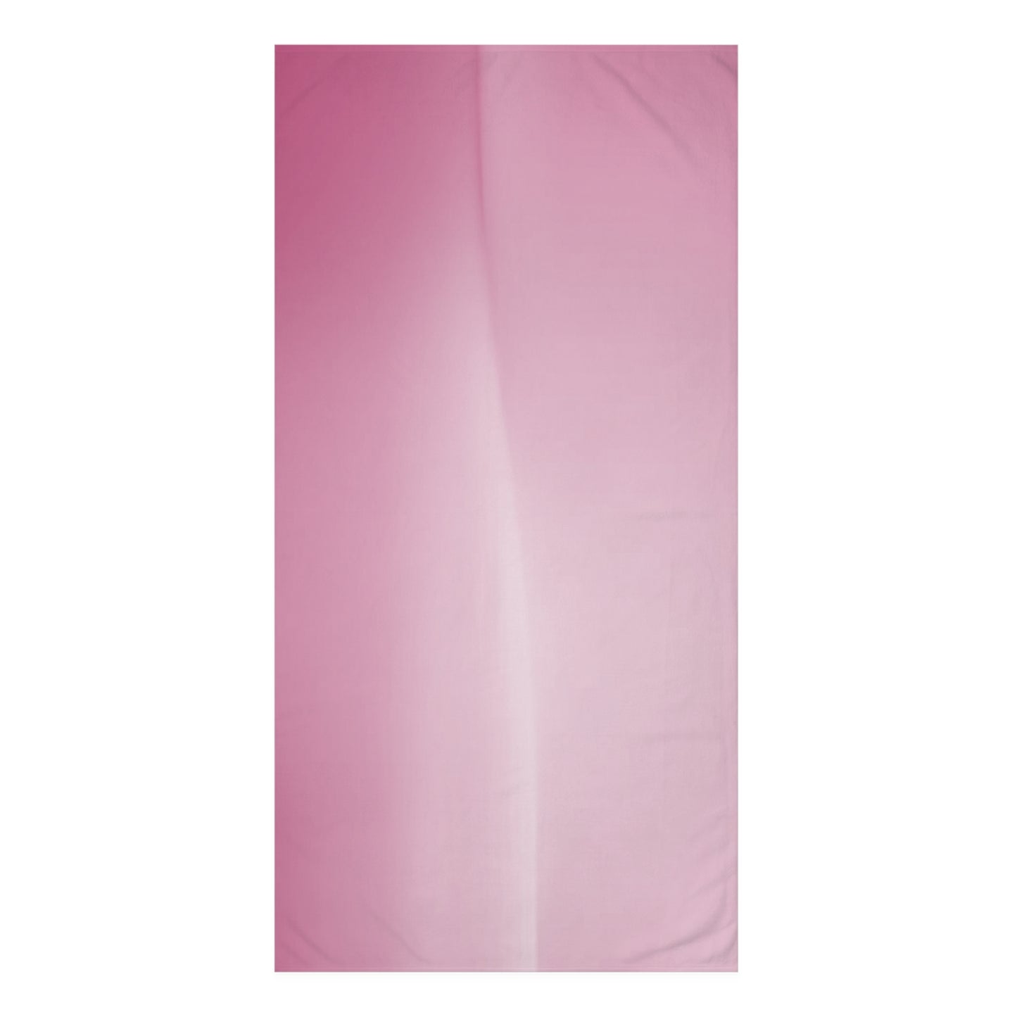 Pink Plush Fade 30" x 60" Mink-Cotton Towel (50% polyester, 50% cotton)