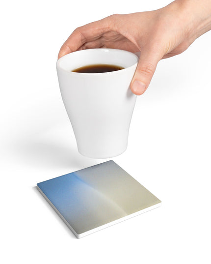 Cobalt Fade 4" x 4" Square Ceramic Coaster