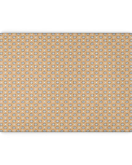 Tan Sunset Star-crossed Bodies Glass Cutting Board, 11" x 15"