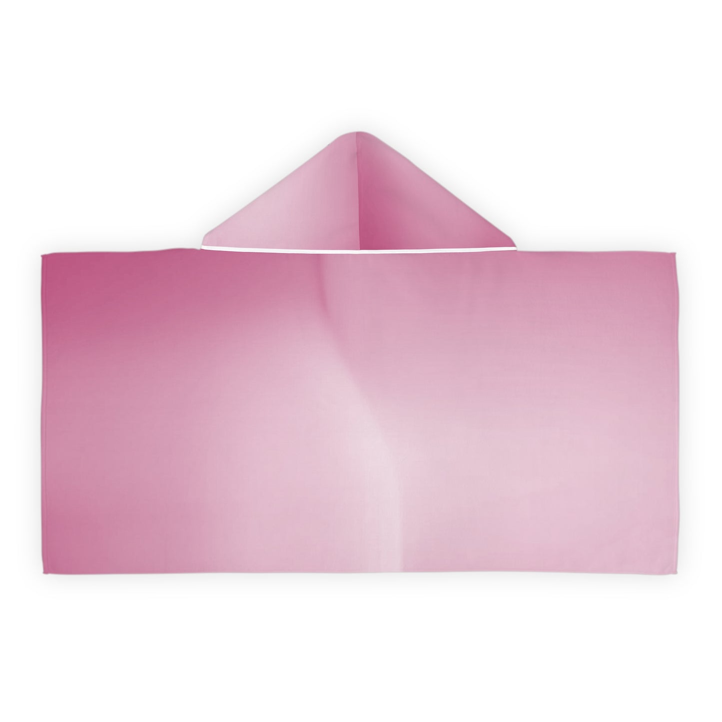Pink Blush Fade Youth Hooded Towel, 24" x 48"