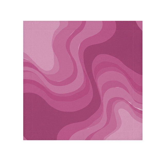 Pinky Mauve Wavey 13" x 13" Face Towel