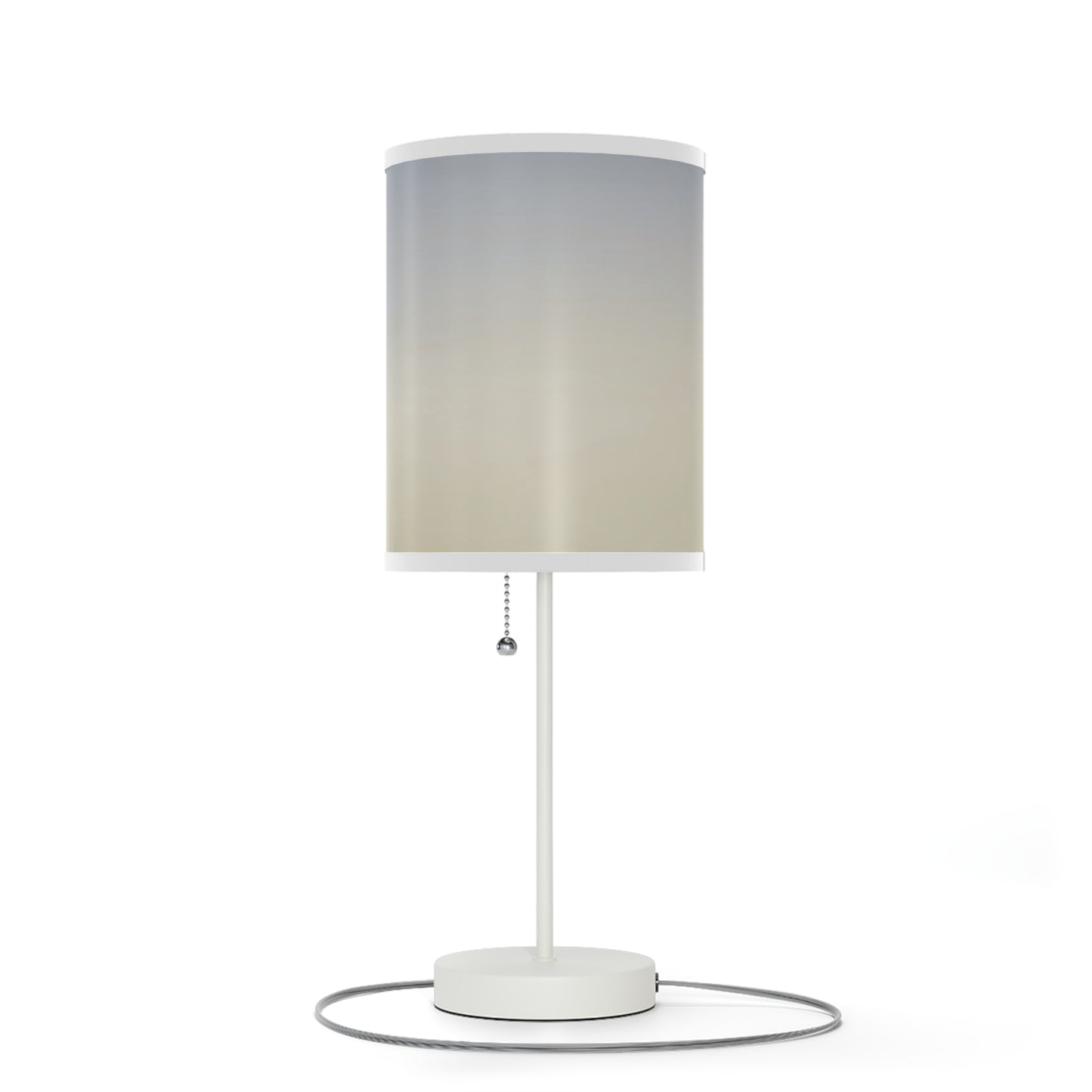 Cobalt Fade Table Lamp on a White or Silver Stand, US|CA plug