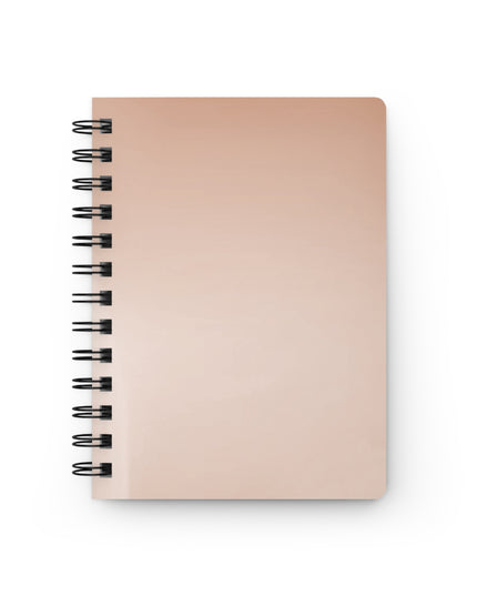 Soft Fade Spiral Bound Journal, 5" x 7" 150 pages