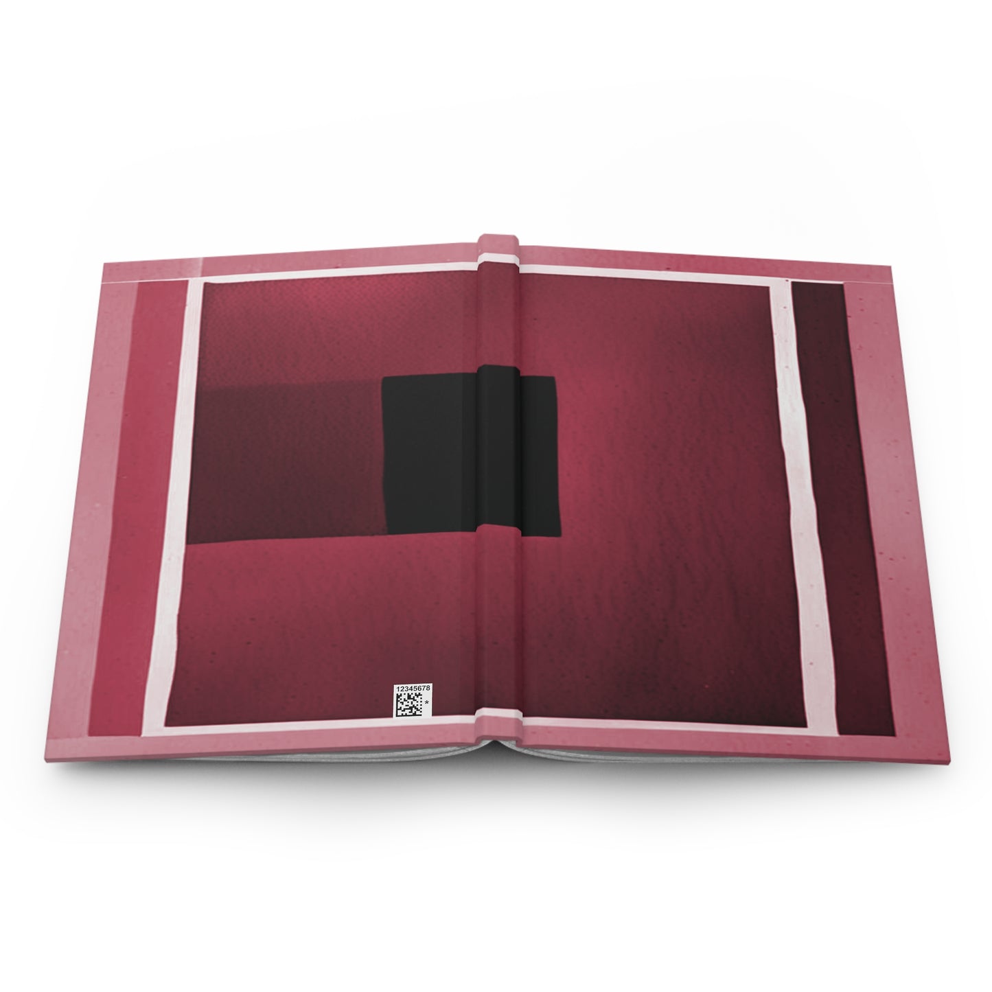 Red Shadow 5.75" x 8" Hardcover Journal Matte with 150 lined pages