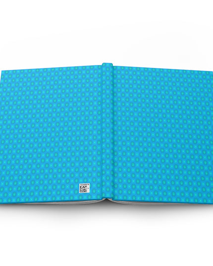 Light Blue Star-crossed Bodies Hardcover Journal Matte with 150 lined pages, 5.75" x 8"
