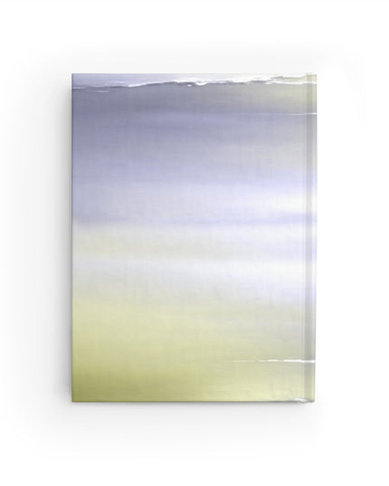 Lavender Sea Golden Fog 5" x 7" Journal - 128 Ruled Line pages