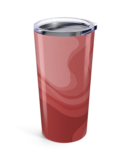 Power Red Wavey Tumbler 20oz