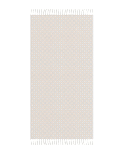 Tan Sunset Star-crossed Bodies Boho Beach Cloth, 38" × 81"