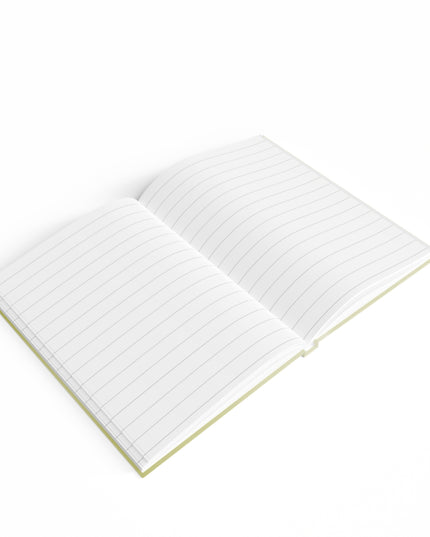 Lemon Fade 5" x 7" Journal - 128 Ruled Line pages