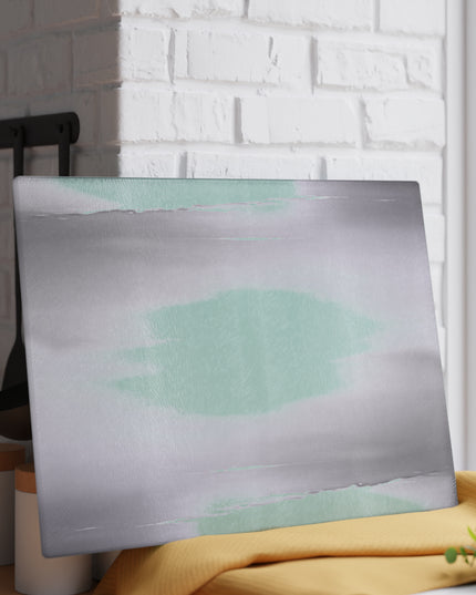Sephia Sea Dark Fog Glass Cutting Board, 11" x 15"