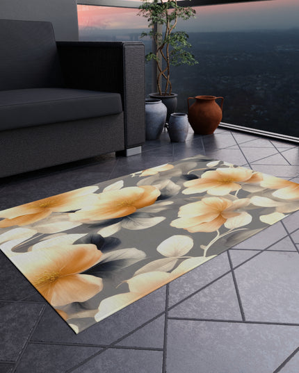 Soft Blossom Floral Bunch Outdoor Rug, 36" x 60"