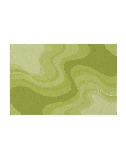 Lemon Wavey 48" x 72" Outdoor Rug
