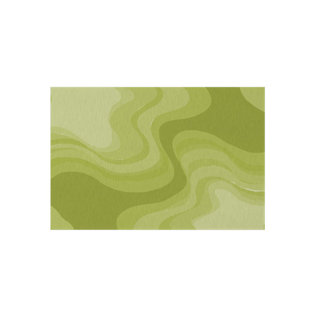 Lemon Wavey 48" x 72" Outdoor Rug