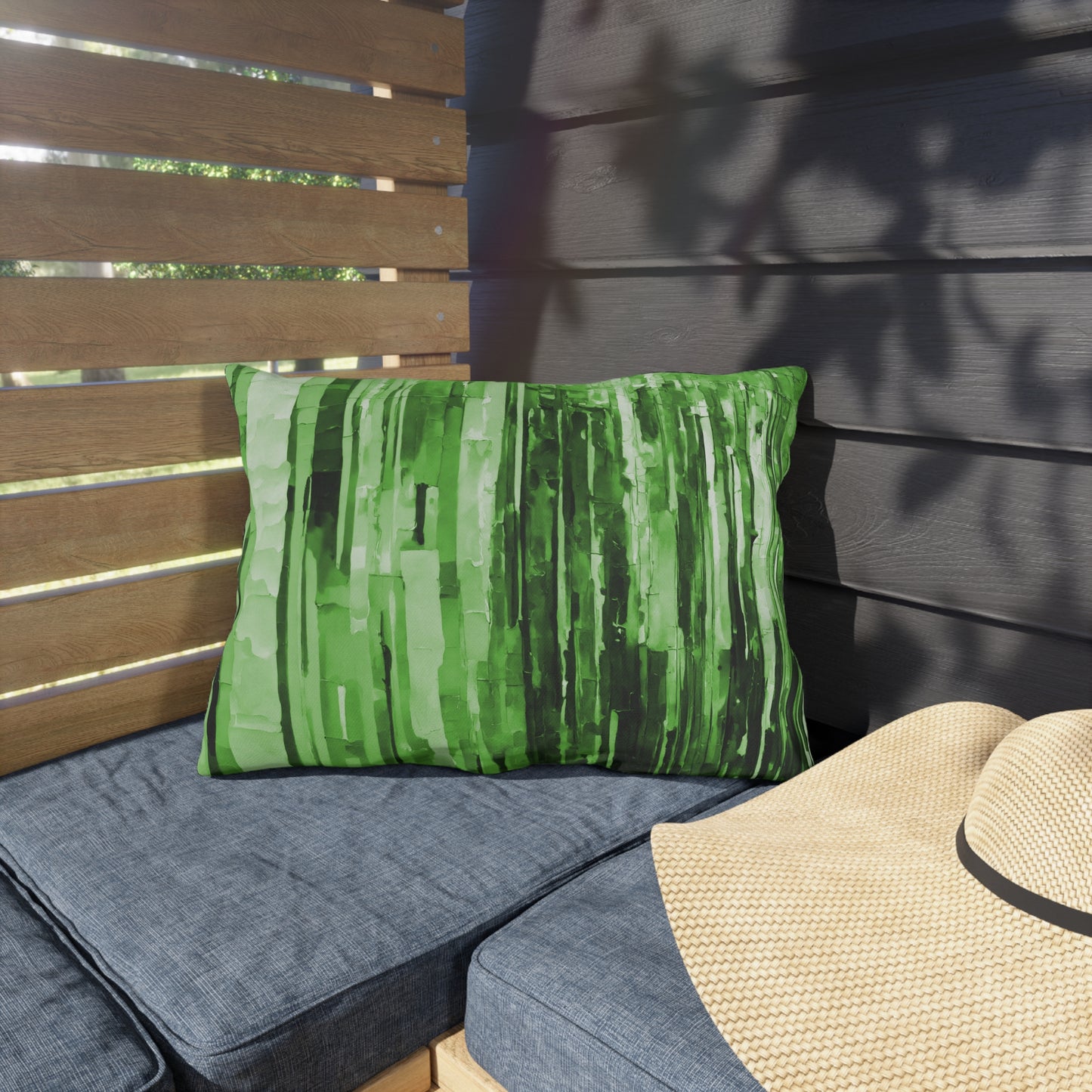 Striped Pastels 20" x 14" Outdoor Pillow