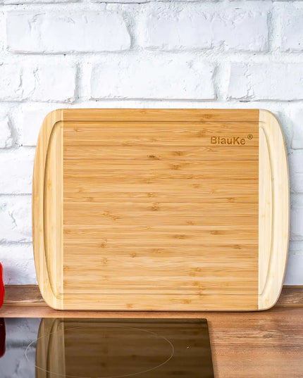 Bamboo Cutting Board 14x11 Inch With Juice Groove
