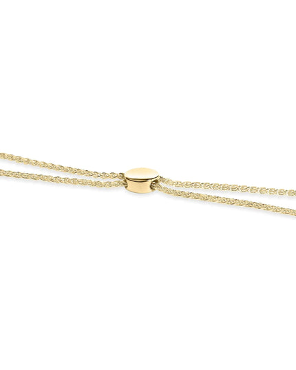 .925 Sterling Silver Diamond Accent Alternating Marquise Shape and Heart Links Bolo Bracelet (I-J Color, I3 Clarity) - Adjustable 6" to 9"