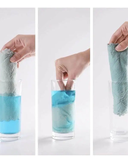 Set Of 10 Microfiber Cleaning Towels