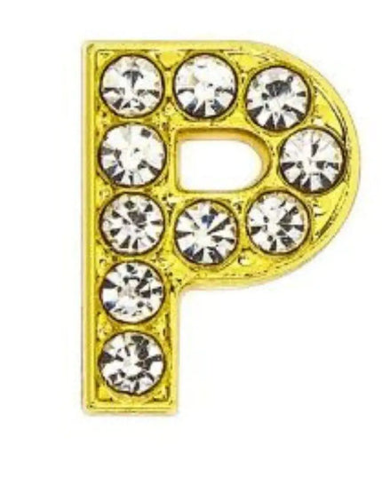 Pavé Letters -Gold Charms