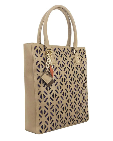 Luminous Leather Bag - Tan