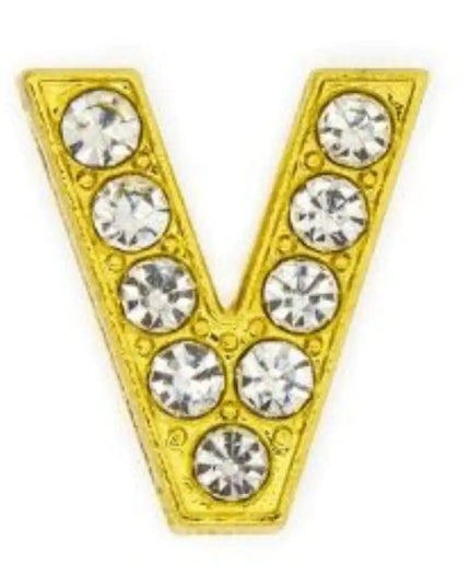 Pavé Letters -Gold Charms