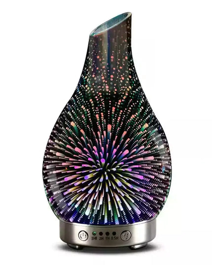 Glass Aromatherapy Essential Oil LED Diffuser