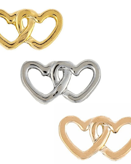 Double Hearts Charm