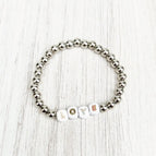 Silver/White