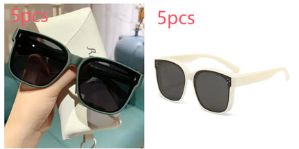 Polarized Sun Protection Sunglasses, Black, 1 Pair