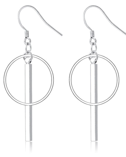Sterling Silver Linked Earrings