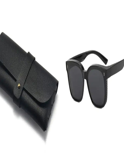 Polarized Sun Protection Sunglasses, Black, 1 Pair