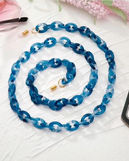 Bond Glasses & Mask Chain