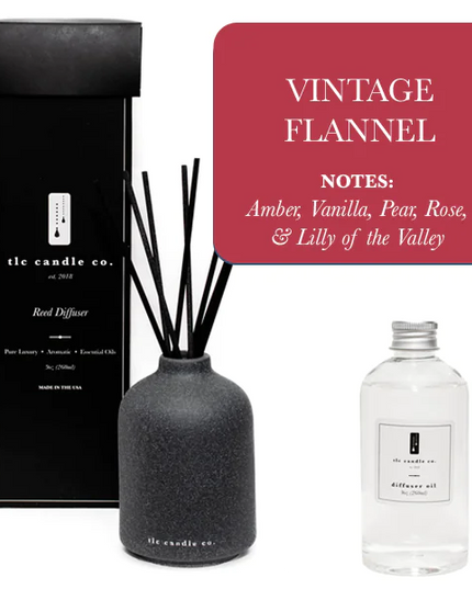 Reed Diffuser - Vintage Flannel