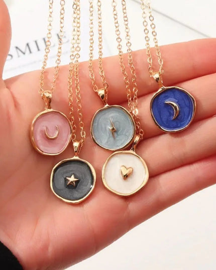 Astral Necklace Navy