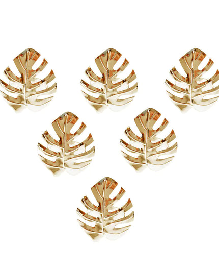 Leaf Napkin Ring Set of 6