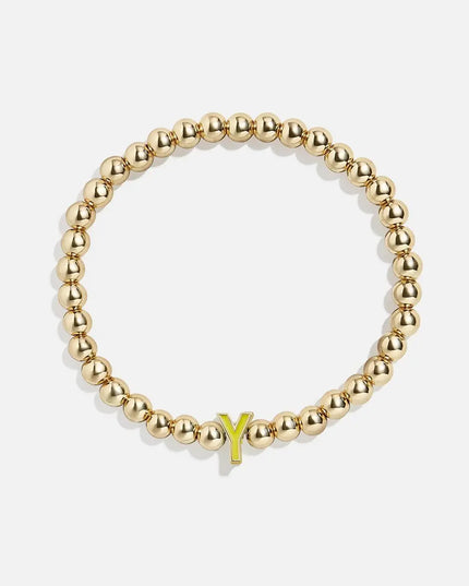 Initial Bracelet Set