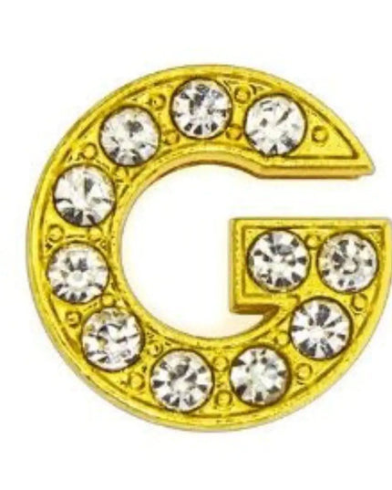 Pavé Letters -Gold Charms