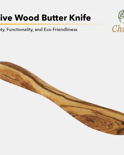 Mediterranean Olive Wood Butter Knife