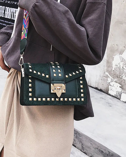 Betty Shoulder Bag -Velvet Finish