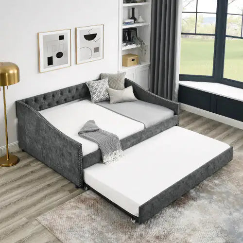 Full-size Sofa Bed with pull out for matress