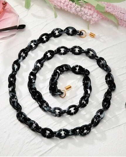 Bond Glasses & Mask Chain
