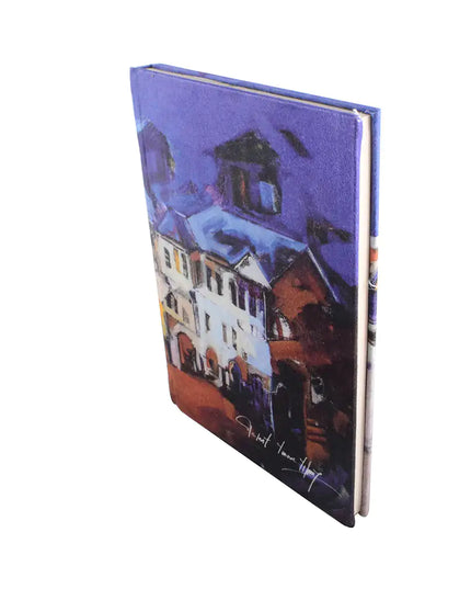 BiggDesign Dark Street Notebook – 5.5" x 7.9" in, Hardcover Journal