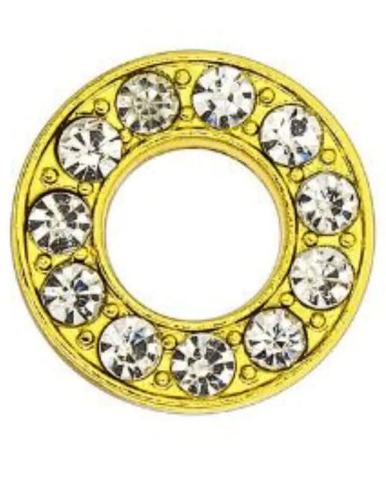 Pavé Letters -Gold Charms