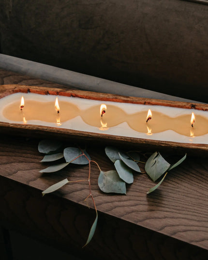 5-Wick Dough Bowl Soy Candle - Magnolia