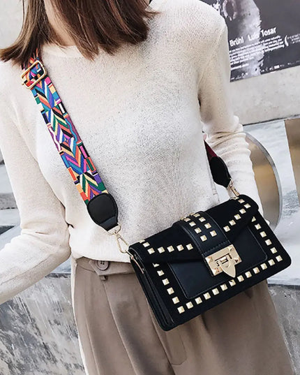 Betty Shoulder Bag -Velvet Finish