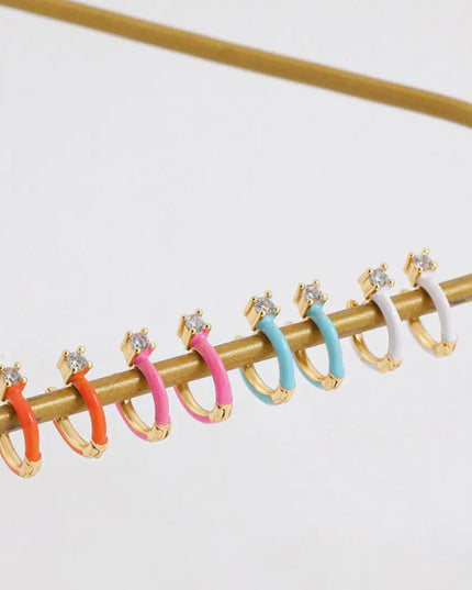 Flirt Huggie Earrings