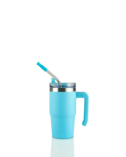 12oz POWDER COATED GRIPPY TUMBLER