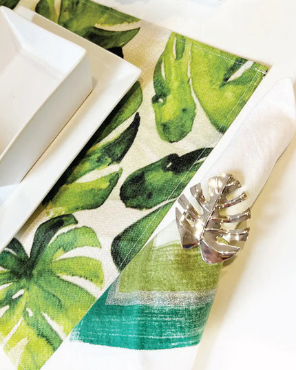 Leaf Napkin Ring Set of 6