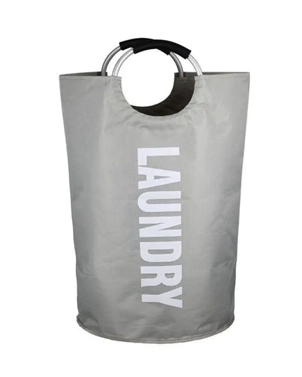 Fabric Heavy Duty Laundry Basket With Aluminum handle